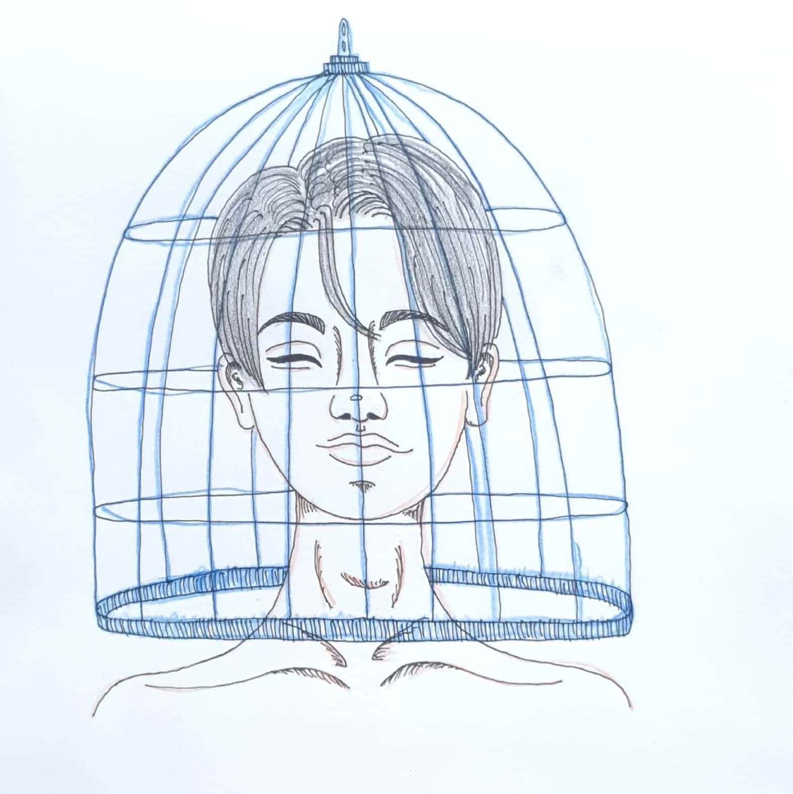  Before Wake Up 일어나기 전에 / 일러스트 그림 드로잉 / 인물화 그리기