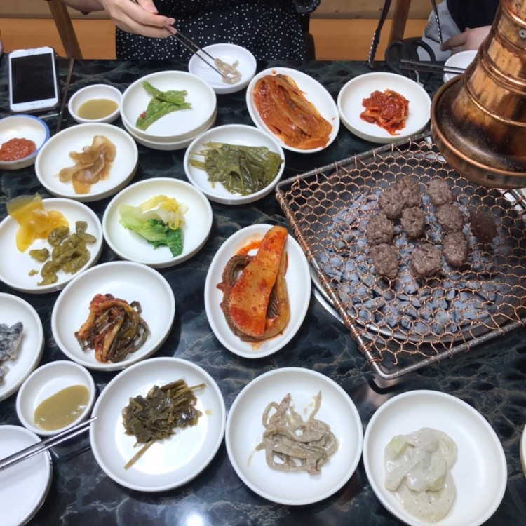 돼지생갈비 다슬기
