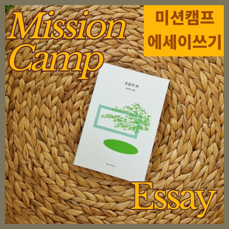  미션캠프(구 컨셉진프로젝트)에서 나만의 에세이 출간