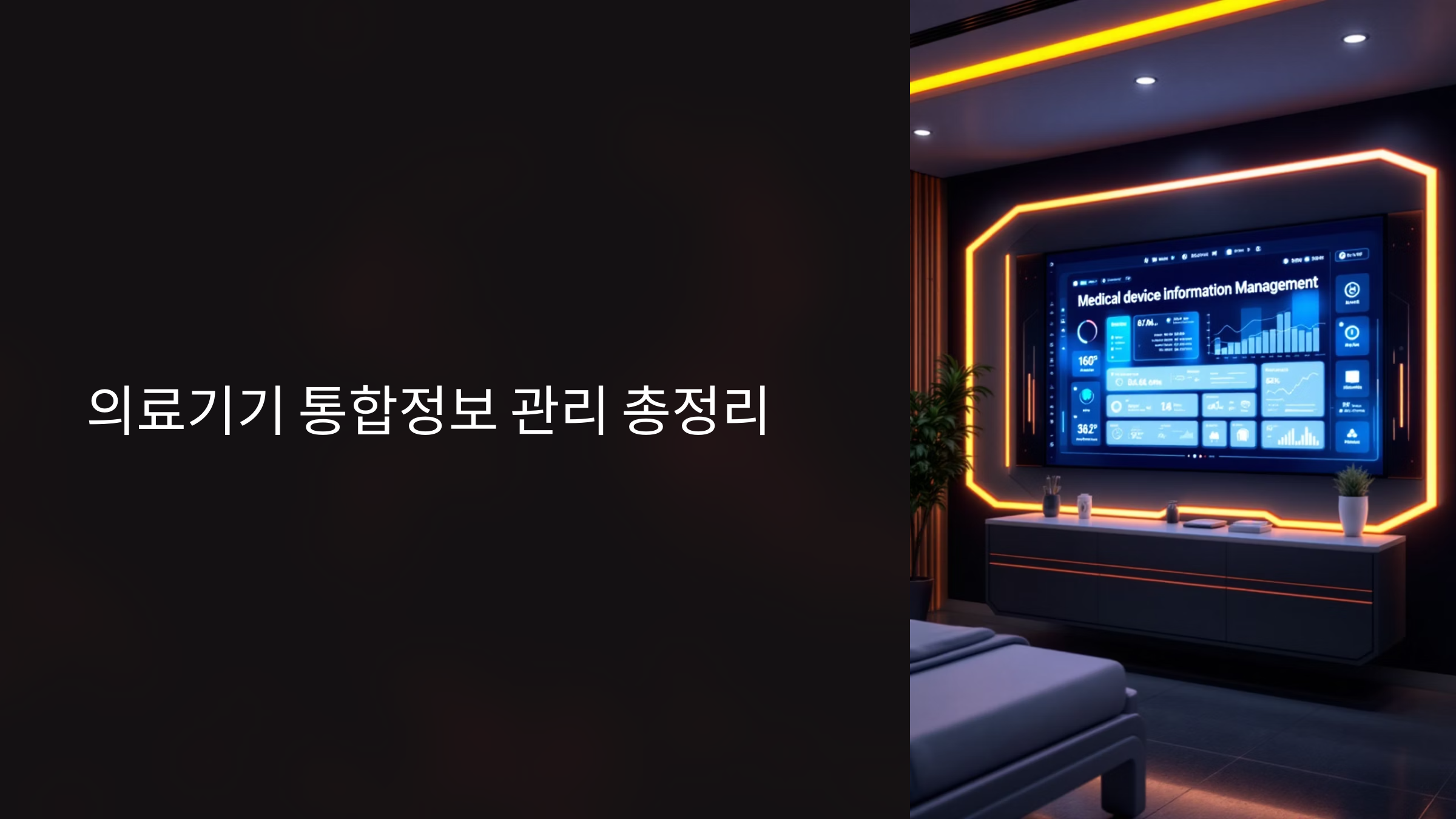 의료기기 통합정보 관리  이미지