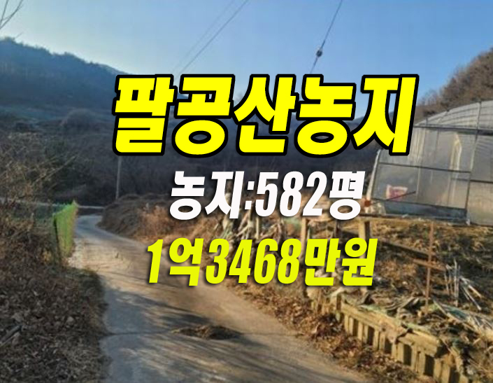  팔공산 농지 대구농지경매 대구 동구 신무동 땅 대구부동산 매매 급매