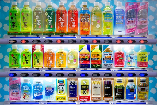 일본 음료 자판기