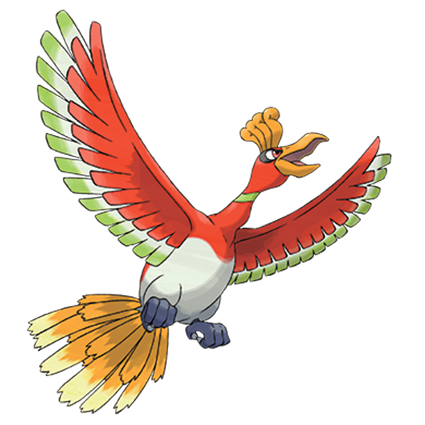  [포켓몬도감]  No. 250 칠색조 Ho-Oh #250
