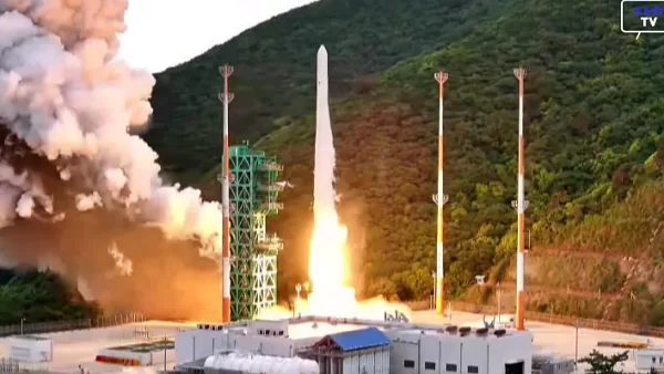 한국형발사체 누리호(KSLV-Ⅱ) 3차 발사&#44; 분리 성공