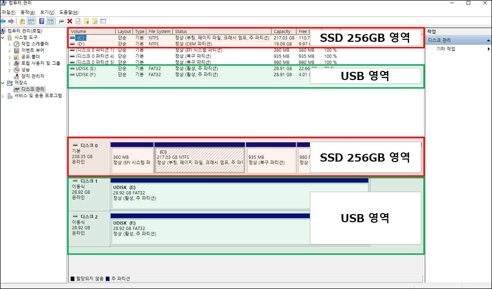  [Tip] 윈도우10 파티션 나누기, 순식간에 나누기 !