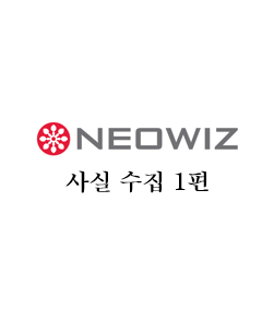  [네오위즈] 의식의 흐름에 따라 사실 수집 1편