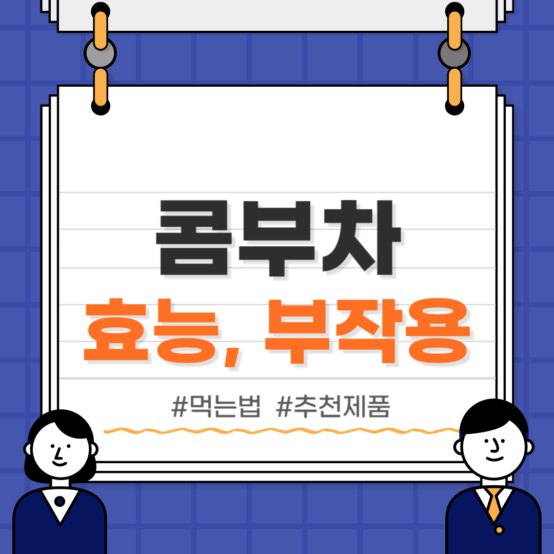  [콤부차] 효능, 부작용, 주의사항 총정리!