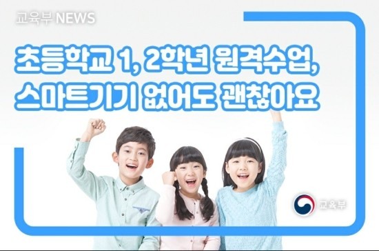  초등학교 원격수업 지상파에서도 시청이 가능해요