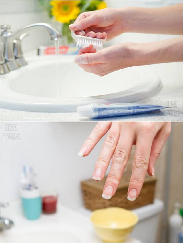 손톱 치약으로 닦을수 있는 물건,유통기한 지난 치약 활용법