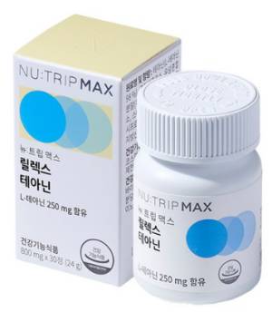 뉴트립 릴렉스 테아닌 800 mg&#44; 30정&#44; 1개