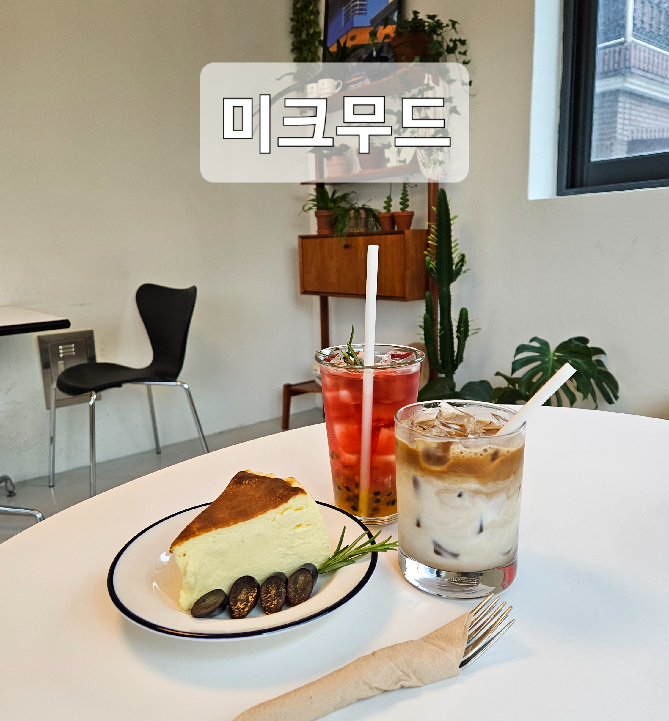 울산 남구 분위기 좋은 카페 추천 [미크무드]  // 백향과 아이스티 맛집