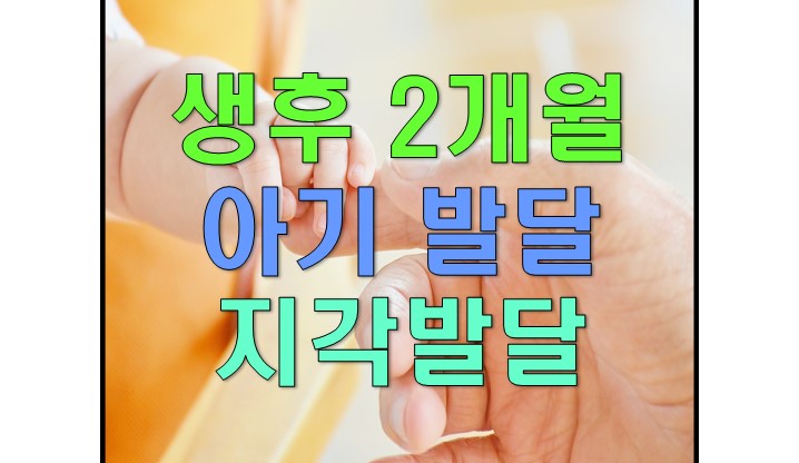  생후 2개월 아기 발달 : 체중, 신장, 지각발달법