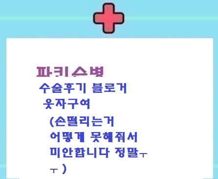  유튜브로 /수술후기블로거/ㅅㅇㅎ배우파병