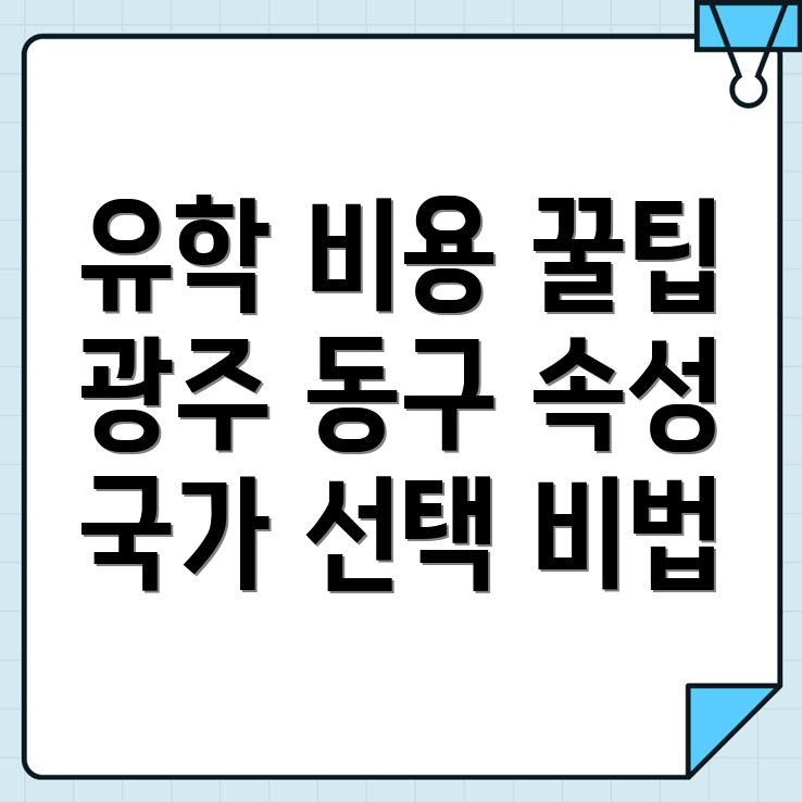 유학원 비용