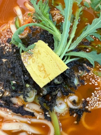 배말 보말 칼국수 김밥