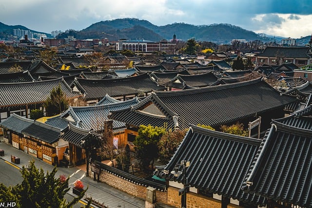 대한민국 전라북도 전주시 한옥마을 사진