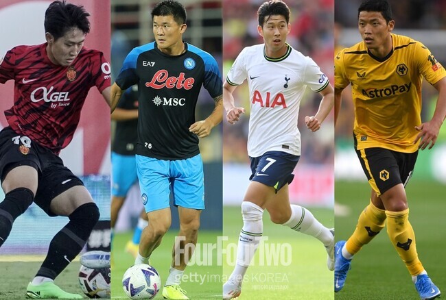 해외파 축구 한국선수들