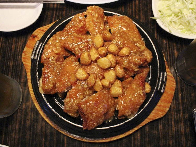 마늘치킨