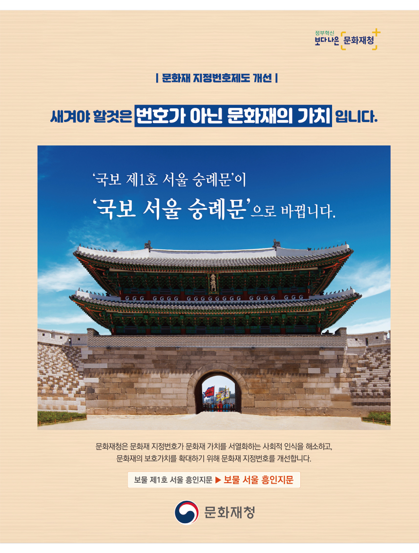  문화재 지정번호제도 개선
