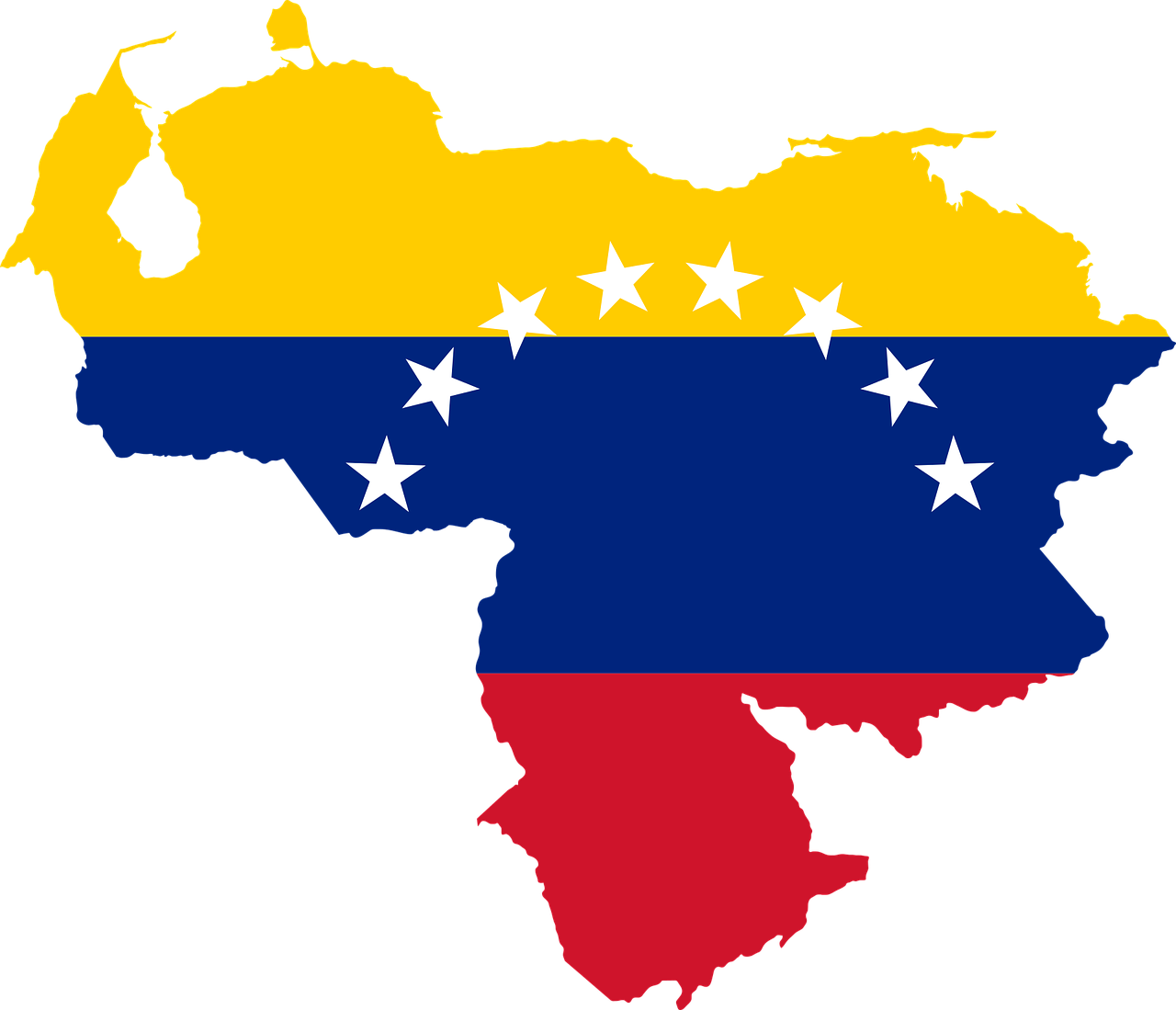 베네수엘라의 지도