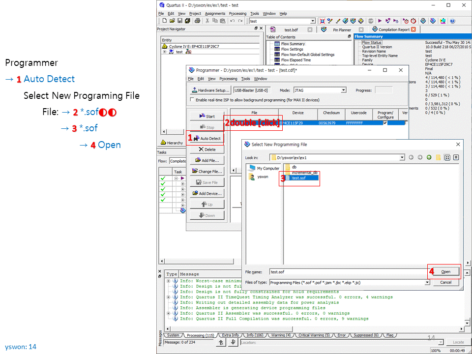 [Quartus] Quartus II 10.0 Quick Start