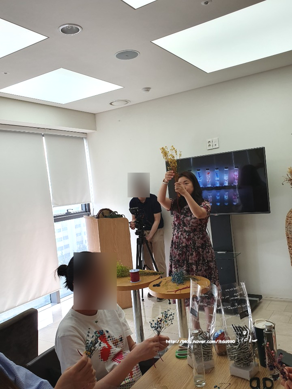 (보라매꽃집) 프리저브드플라워 외부강좌 / 산부인과 하바플라리움교실 8