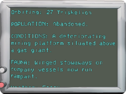 Triskelion 행성 정보