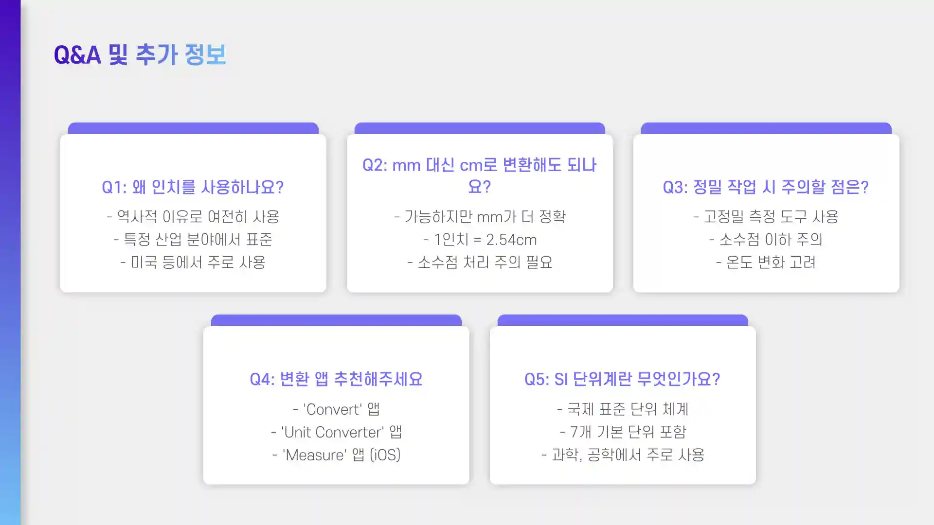 3/4인치는 1/2인치는 몇mm