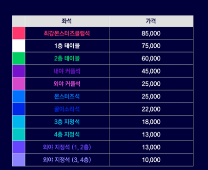 최강야구 시즌3 직관 예매 - 티켓 가격 사진