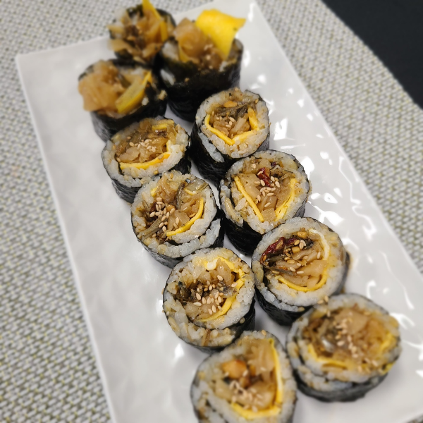  빼고파 김신영 다이어트 김밥 '묵은지멸치김밥'