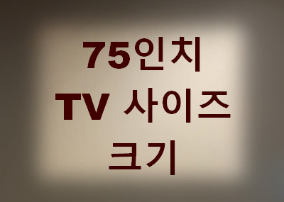 75인치-티비-사이즈