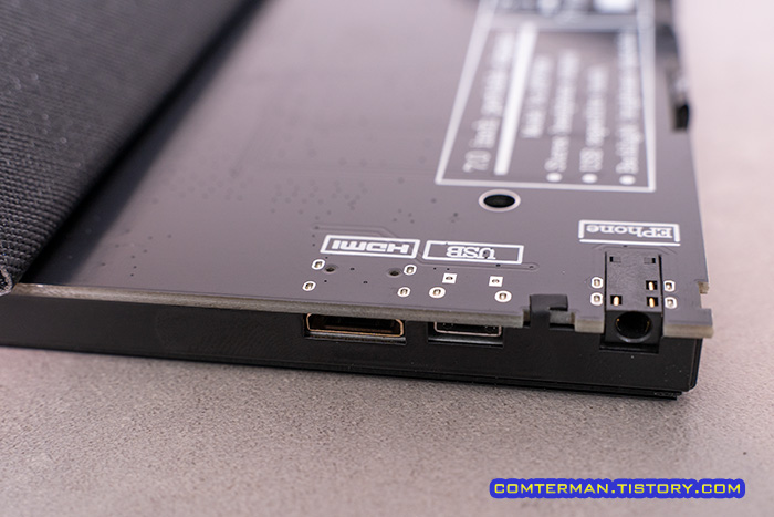 7인치 터치스크린 HDMI USB 단자