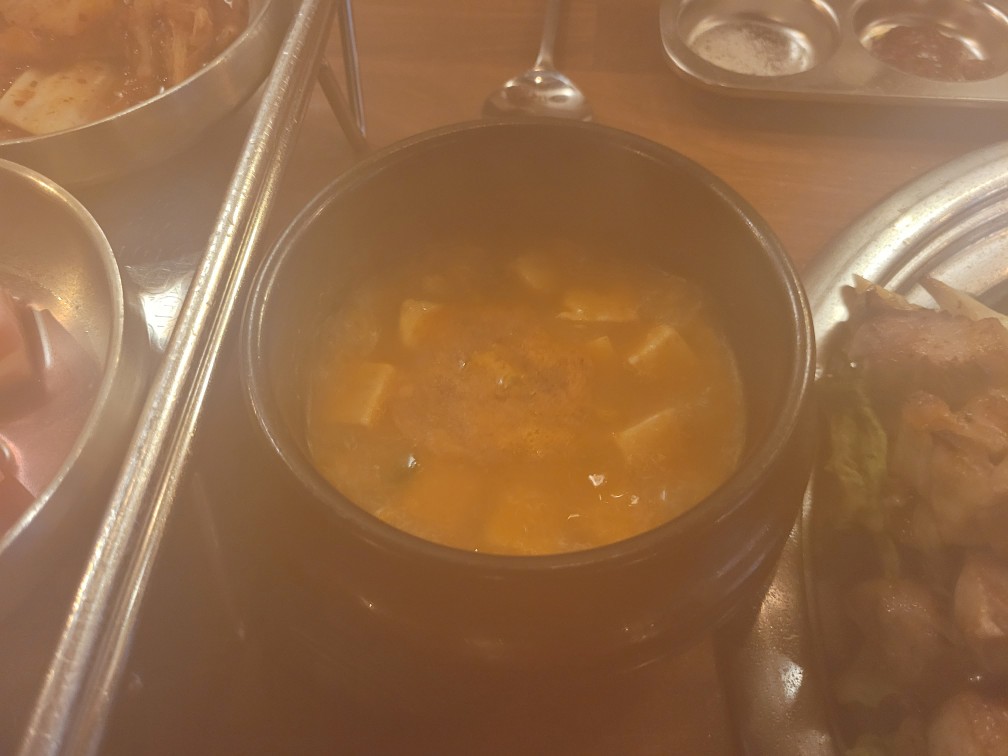 보글보글 맛좋은 된장찌개