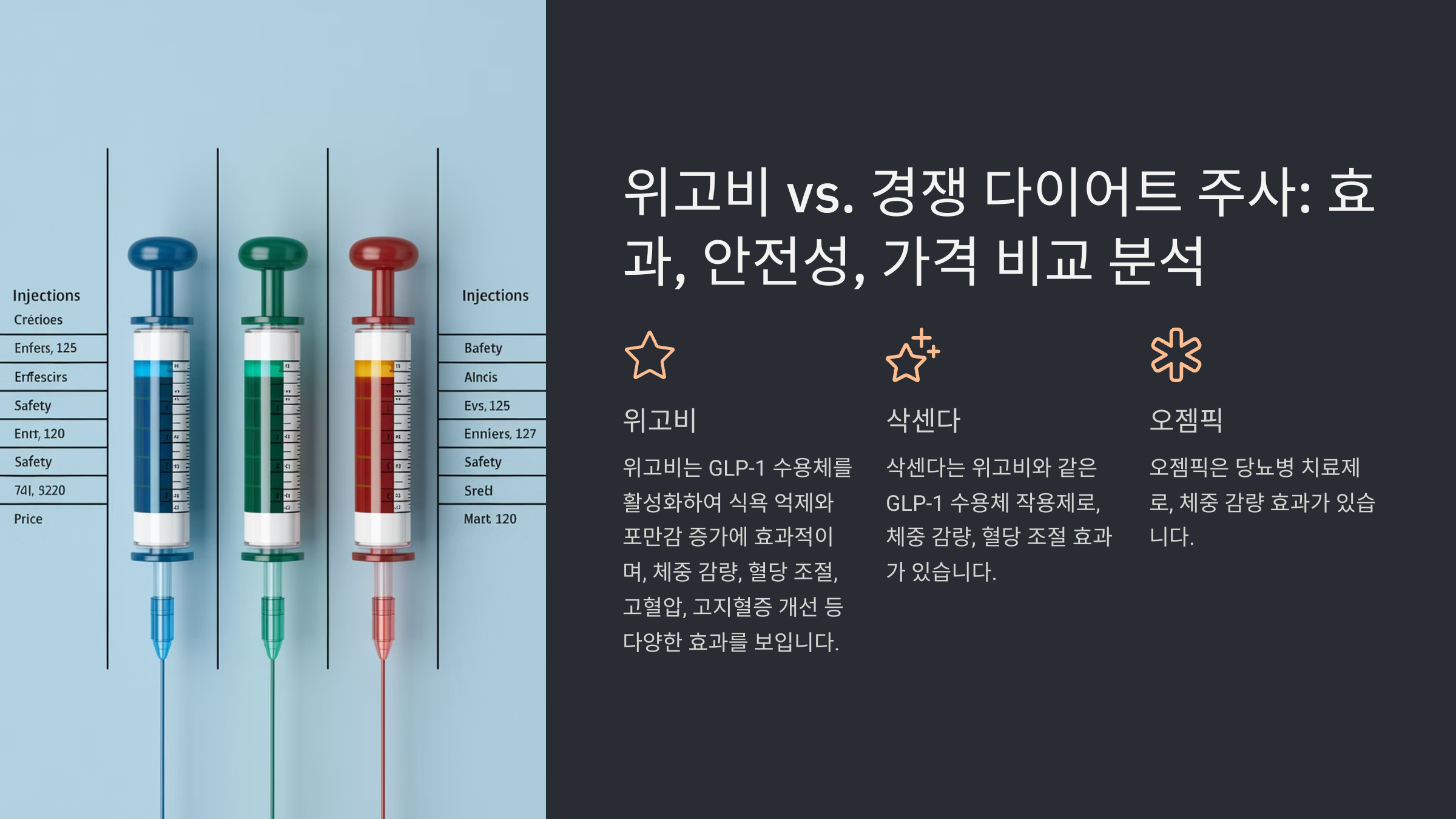 다이어트 주사 위고비(Wegovy) 효과와 부작용