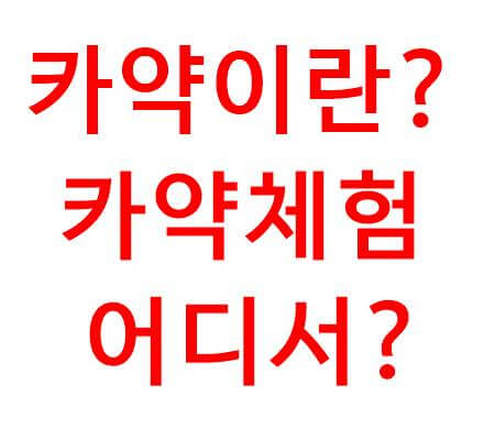  카약에 대해 알아보고 카약 체험장을 찾아보자