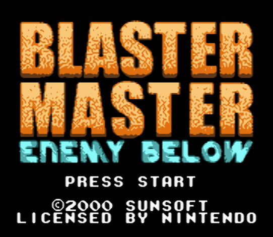  (GBC / USA) Blaster Master Enemy Below - 게임보이 컬러 북미판 게임 롬파일 다운로드