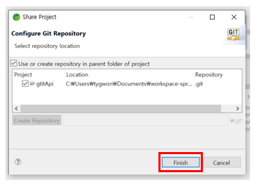 Configure Git Repository