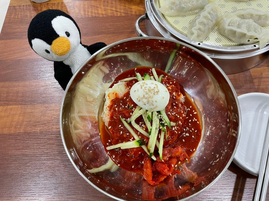 비빔밀면 8천원
