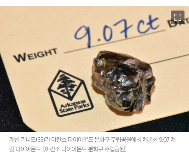  만원이 20억 됐다..휴일 놀러갔다 9캐럿 다이아몬드 캔 은행원
