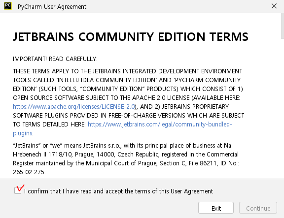pycharm-community-edition-agreement