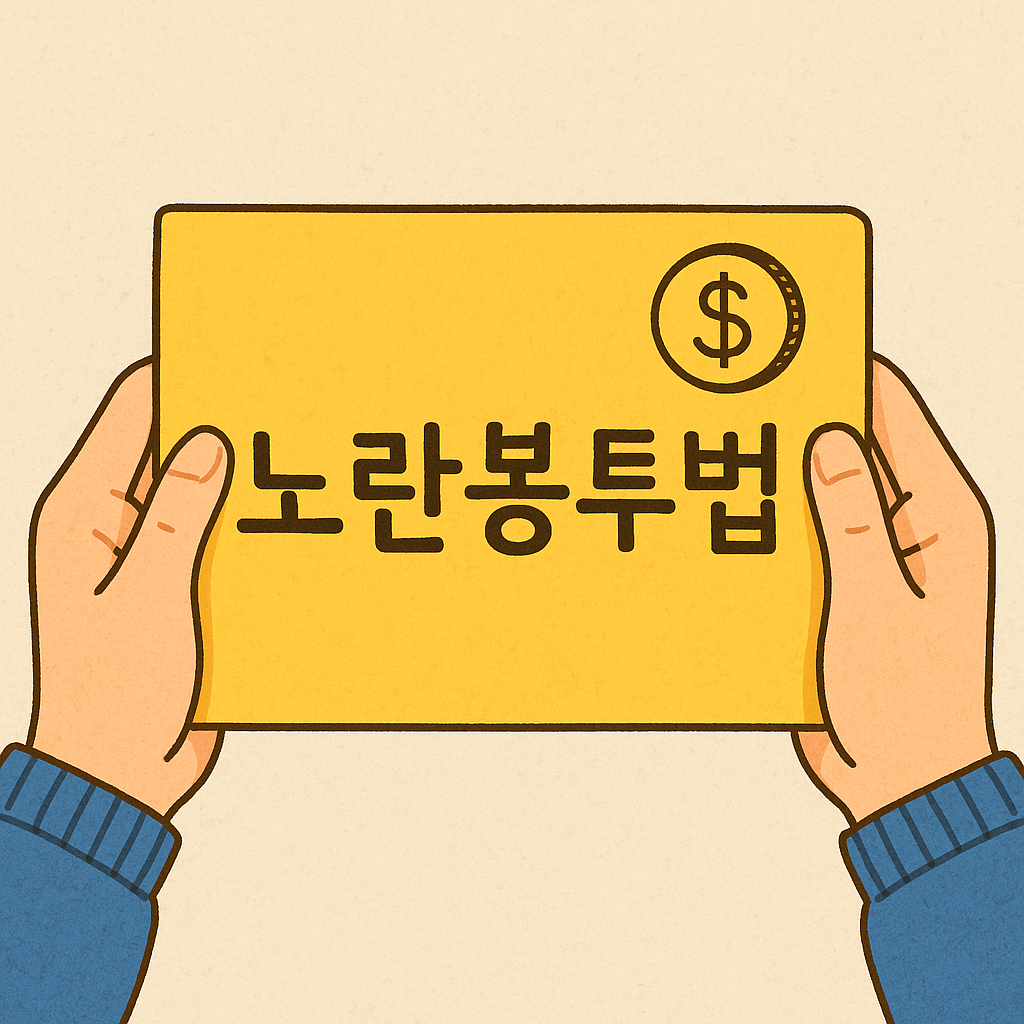 노란-봉투-캠페인-사례-일러스트