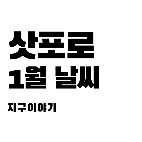  일본 삿포로 1월 날씨, 옷차림, 여행 팁: 화이트 미라클 랜드의 매혹