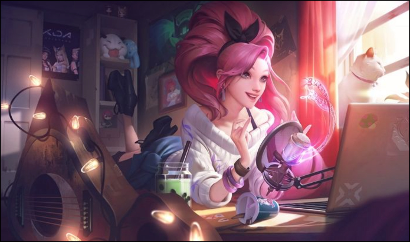  K/DA 컴백 | 세라핀 존예 스킨 등장 | lol kda 스킨