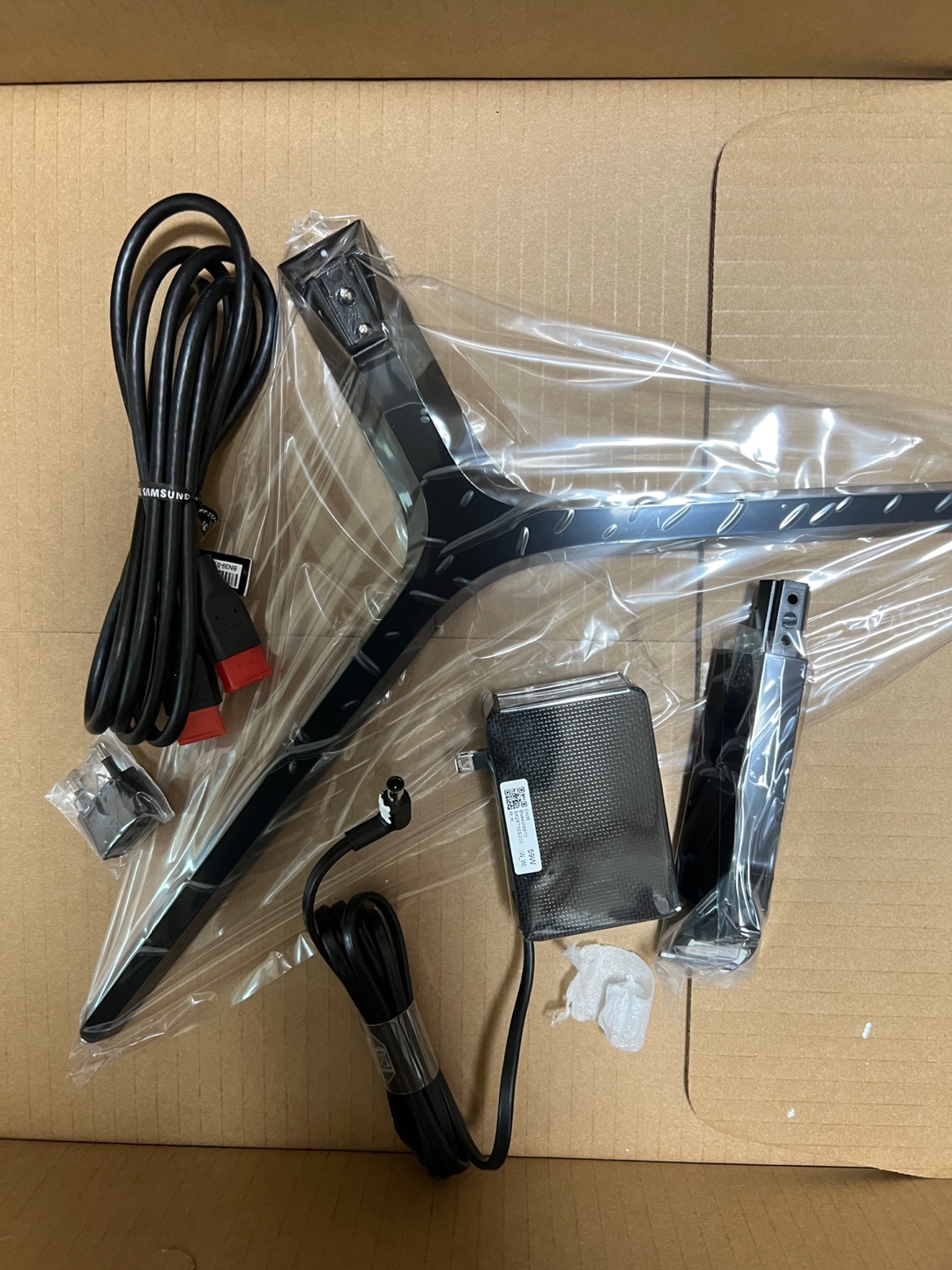 조립식 스탠드 부품, 전원 플러그, 플러그 단자, hdmi-hdmi, 설명서