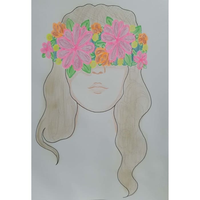  피어나는 희망 Blooming Hope 일러스트 그림 드로잉 2020 봄기운 봄꽃