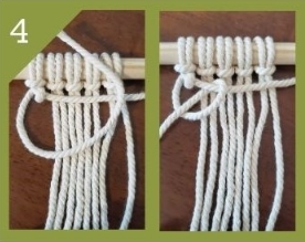 마크라메 기본매듭