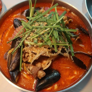 조개칼국수