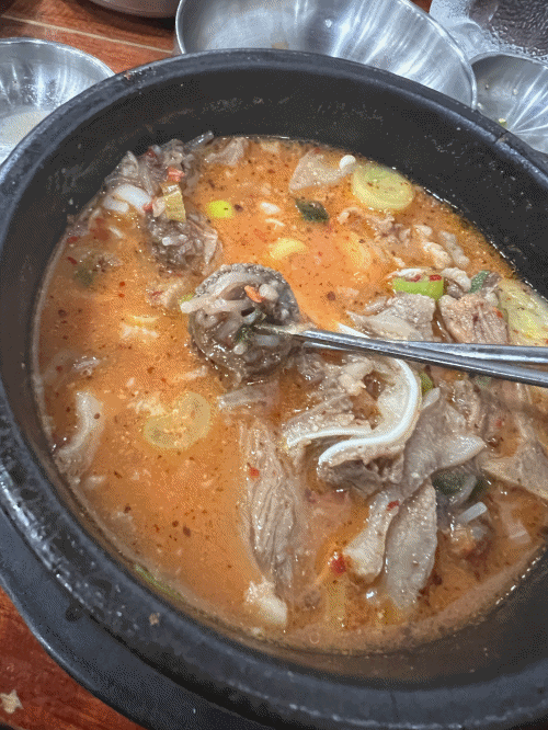 순대국 순대는 좀 다르네??