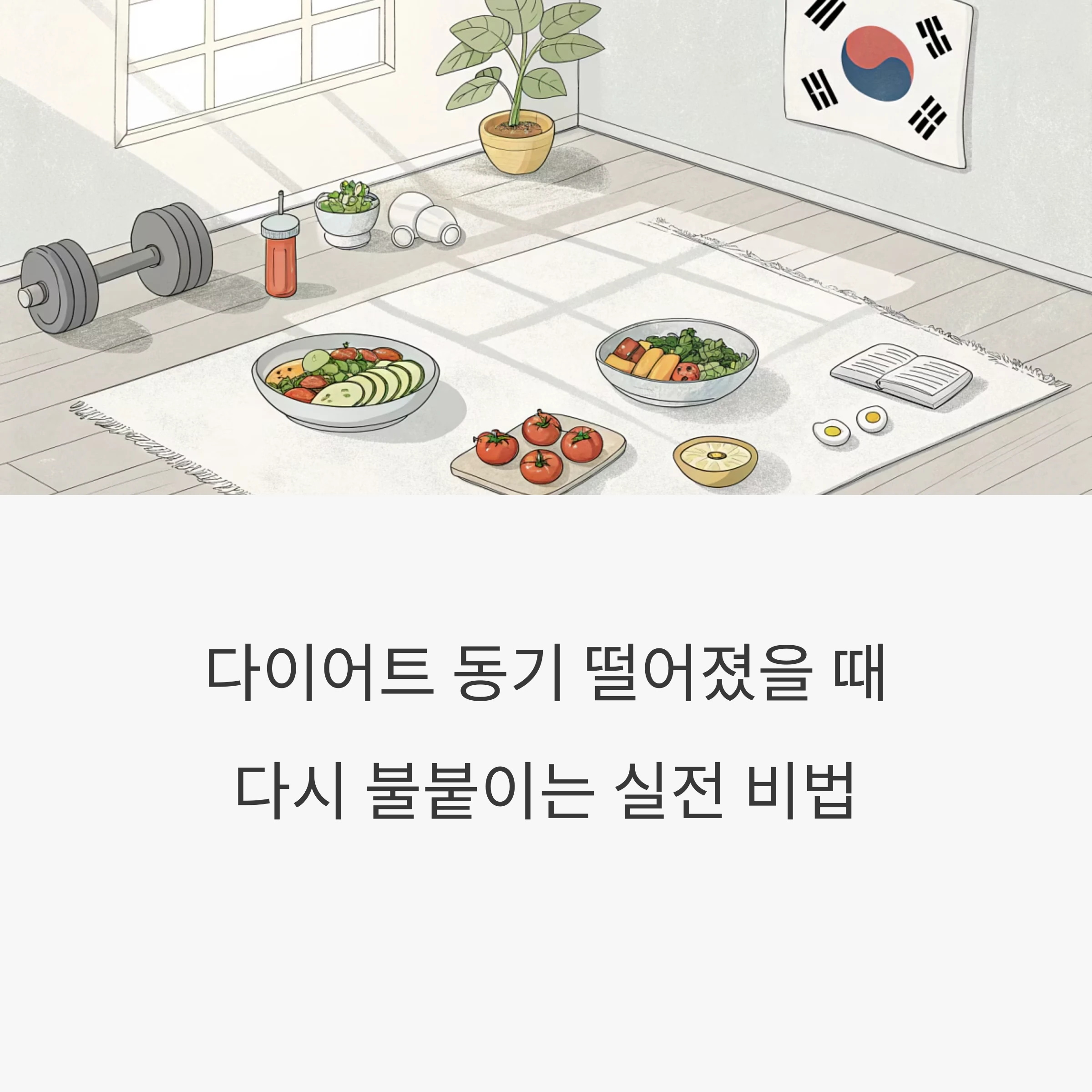 다이어트 동기