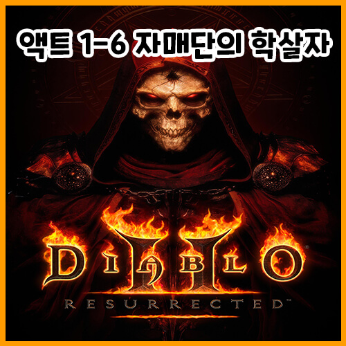  디아블로 2 레저렉션 1-6 자매단의 학살자